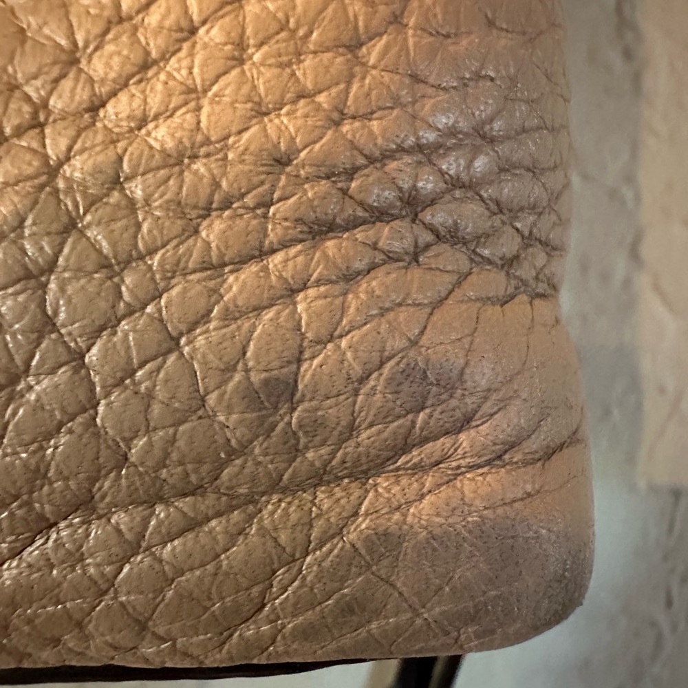 Tory Burch Beige Leather Tote - Picture 9 of 10